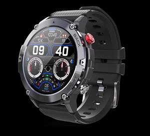 Drioshipping Aleación Reloj inteligente Monitor de ritmo cardíaco BT Llamada Teléfono Gran memoria Android IOS Compatibilidad para - Product Image 3