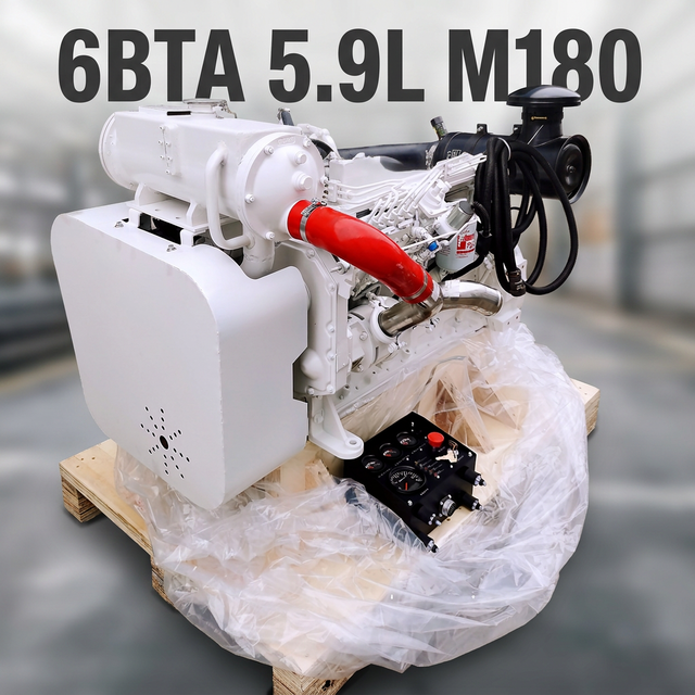 Brand New Marine Diesel Engine 6BTA5.9 M180 Inboard Propulsion Boat Diesel Engine Assembly for Dongfeng Cumins Machinery Motor
