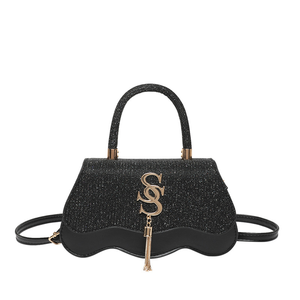 <span class=keywords><strong>Sac</strong></span> à main carré tendance rétro décontracté pour femme, collection <span class=keywords><strong>Printemps</strong></span> 2026, <span class=keywords><strong>sac</strong></span> bandoulière décontracté et élégant avec strass, nouveau style - Product Image 6