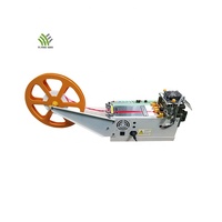 Machine automatique de découpe de ruban élastique en nylon polyester coupe-ruban à chaud sangle