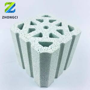 Material de Filtro para Peceras y Estanques, Material de Cultivo de Bacterias Nitrificantes, Ladrillo Cuadrado para Purificación de Agua - Product Image 1