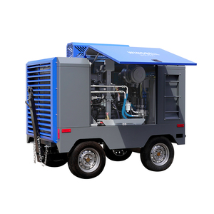 เครื่องยนต์แบบสกรูเคลื่อนที่สำหรับงานหนัก 460 CFM 8 บาร์ สำหรับงานเจาะ รุ่นพกพา คุณภาพดี - Product Image 4