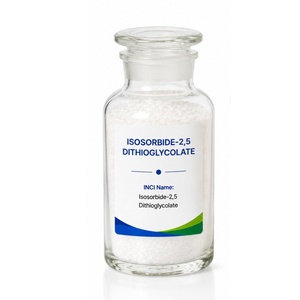Isosorbide 2,5 Dithioglycolate, ingrédient d'épilation, solide cristallin blanc pour formules dépilatoires innovantes - Product Image 1