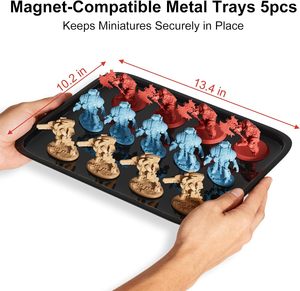 Estuche de Transporte para Miniaturas, Estuches de Exhibición de Gran Capacidad para Coleccionables - Product Image 4