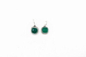 Handcrafted Green <b>Onyx</b> <b>Earrings</b> Natural Gemstone 925 Sterling Silver Women Luxury Fashion Jewelry Wholesale Supplier - Product Image 4