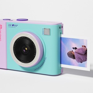 Mini-imprimante photo couleur instantanée Wi-Fi First-light pour appareil photo, en ABS, fabriquée en Chine, idéale pour les vacances - Product Image 1