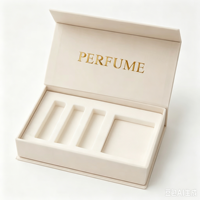 Boîte d'emballage de parfum miniature écologique avec logo personnalisé pour les marques de beauté