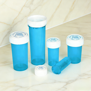 Tapa de Seguridad a Prueba de Niños, Sellada y Segura, para Frascos de Plástico PP Pequeños, con Sistema de Presión y Giro Reversible para Píldoras Farmacéuticas - Product Image 6