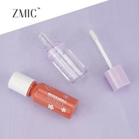 Tube de brillant à lèvres mignon de 9 ml, conteneur vide pour baume à lèvres, tube en plastique personnalisé avec impression sérigraphique, logo personnalisé pour enfants