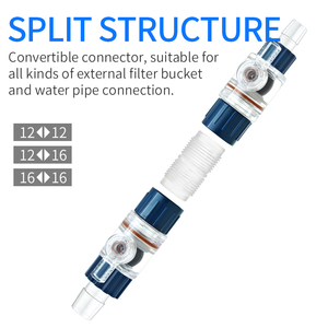 Connettore rapido di accoppiamento di rilascio del filtro dell'<span class=keywords><strong>acquario</strong></span> di alta qualità 16/12mm EHEIM in plastica ad accoppiamento rapido - Product Image 3
