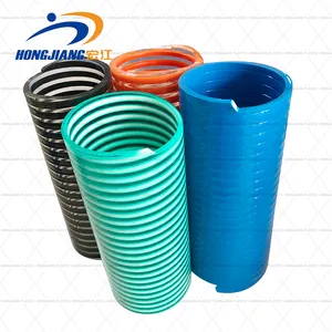 2 2.5 3inch 4 6 8 10inch flexible plastic reinforced pvc helix water pump sutcion hose water discharge spiral suction pipe hose