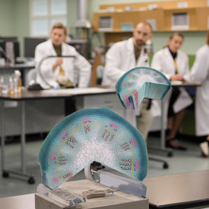 Modèle de structure de tige de dicotyle, modèle de cellule végétale, modèle pédagogique de plante, structure scientifique pour les écoles de médecine et les écoles - Product Image 5