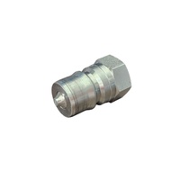 Raccords hydrauliques à connexion rapide de type poppet Naiwo 3/4\" NPT ISO7241-B, raccord à rupture rapide QRC (acier)