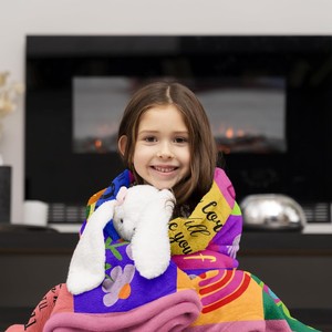 Regali per Battesimo, Coperta Decorativa, Regali per Dedicazione, Cresima, Comunione, Regali per Neonata, Donna, Regalo di Compleanno Cristiano Cattolico - Product Image 4