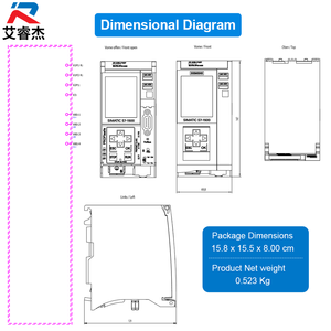 ซีพียู 6ES7516-3FP03-0AB0 ของแท้ใหม่เอี่ยม 1516F-3 PN/DP หน่วยประมวลผลกลาง SIMATIC S7-1500F ตัวควบคุม PLC 6es75163fp030ab0 - Product Image 2