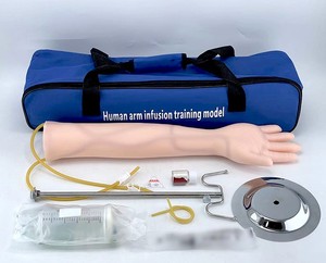 Manichino in Silicone Multifunzionale per Puntura Venosa, Modello Dimostrativo per Prelevamento Sangue e Iniezione, Certificato CE/ISO - Product Image 3