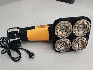 เครื่องบดคอนกรีตเชิงพาณิชย์แบบมือถือสี่ล้อ220V/110V ที่นิยมมากที่สุดพื้นอีพ็อกซี่ปราศจากฝุ่น - Product Image 2