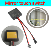 Vente en gros 12V 5A couleur unique variateur de lumière LED capteur de commutateur électrique inductif avec capteur de proximité une touche pour miroir