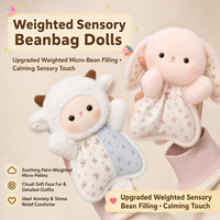 Porte-clés en peluche animal mignon et moelleux, mini poupée en peluche de dessin animé, pendentif, jouet en peluche animal Kawaii, breloque de sac, cadeau pour enfants