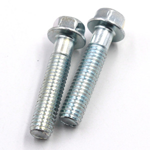 Kunden spezifische hochfeste M6 M8 Flach kopf Edelstahl verzinkt eingerückte Sechs kant maschine Sechs kant flansch schraube - Product Image 3