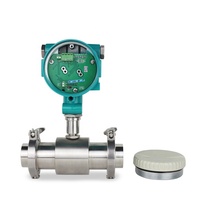 Débitmètre intelligent mini-turbine pour eau, hydrogène, huile d'olive avec une précision de 0,5 %, OEM disponible