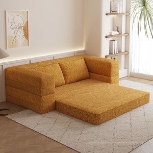Sofá Modular Plegable de Metal Estilo Medieval, Envasado al Vacío, Sofá Perezoso para Sala de Estar o Dormitorio, Diseño Vintage Tatami - Product Image 3