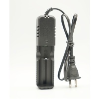 Chargeur intelligent multifonction à double port HWD HD-8990A pour batteries au lithium 18650/26650/32650/16340/14500, 1 emplacement, 3,7 V, pour appareil photo et microphone