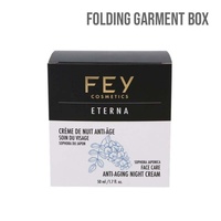 Boîte pliante noire personnalisée avec fermeture magnétique pour emballage de vêtements de luxe, conception ODM pour booster la reconnaissance de la marque