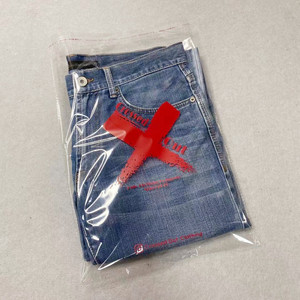 Wholesale Self Sealing Tape Plastic Bags Custom Brand Logo Garment Bag Jeans Packaging Clear OPP Bag for Small Business - Product Image 5