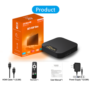 Reproductor Multimedia Inteligente D9S ATV Amlogic S905, Precio <span class=keywords><strong>de</strong></span> Fábrica Real, Cuatro Núcleos, 2 GB, 8 GB, 2.4G/5G, BT4.1, Android 11.1, 4K, Smart TV Box Android - Product Image 2