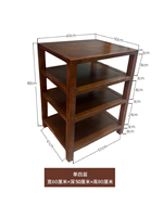Armoire d'amplificateur de puissance en rack audio en bois massif Design moderne et élégant pour les meubles de maison et les hôtels-pour la chambre à coucher et le salon