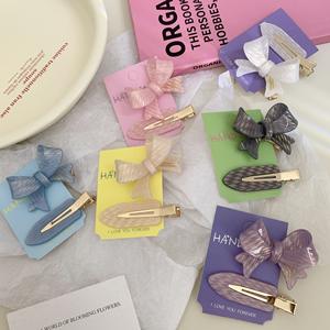 Sayoung Oem/Odm Vente en gros Logo personnalisé Coiffure Usage quotidien Salon Maquillage Pelle Forme d'arc Pinces à <span class=keywords><strong>cheveux</strong></span> sans courbure - Product Image 4