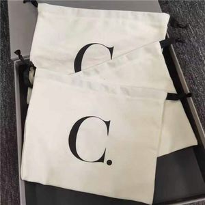 Sac en coton écologique avec cordon de serrage et poignées en ficelle, emballage personnalisé pour vêtements, chaussures, sacs en tissu pour ceintures - Product Image 2