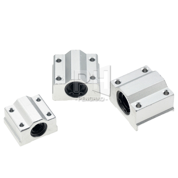 Линейный шарикоподшипник скользящий блок втулка SC8UU SCS8UU SC10UU SCS12UU SCS16UU SC20UU линейный вал CNC Запчасти для 3D-принтера