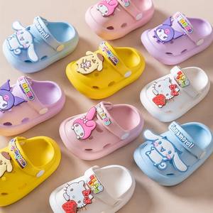 Grosir sandal anak-anak luar ruangan kuromi-lucu kartun antiselip EVA sandal rumah bayi tahan aus musim panas OEM - Product Image 1