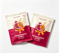 Sachets promotionnels de miel en vrac, directement de l'usine, plusieurs poids recyclables disponibles, échantillons de miel liquide en sachet