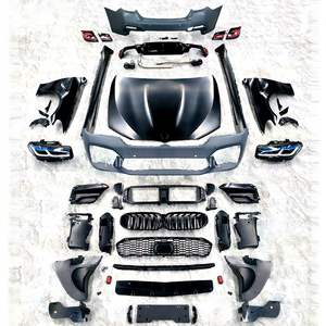 F90 Facelifts F10-capó de parachoques para coche, Faro de carrocería, <span class=keywords><strong>M5</strong></span> F90 G30 LCI, para <span class=keywords><strong>BMW</strong></span> serie 5 F10 hasta F90, Kit completo - Product Image 1