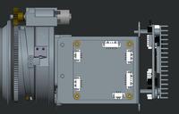 SG-TCM06N2-M100 lentille de moteur de détection d'incendie 100mm haute sensibilité Module de caméra thermique 12um 640*512 mise au point automatique rapide SDK VGA ouvert