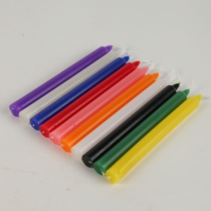 Wholesale Multi-color Paraffin Wax Taper <strong>Candles</strong> 6 Inch <strong>Tall</strong> for Christmas Halloween Home Decor-100% Cotton Wick No - Product Image 4