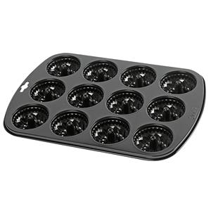 Molde para hornear antiadherente Kaiser Muffin Bundt Cake Pan Maxi de 12 tazas para uso doméstico - Product Image 1