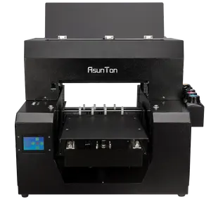 Impresora plana UV profesional de cilindro redondo, máquina de impresión para tarjeta de regalo