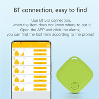 Mini Traceur GPS Intelligent Bluetooth 5.0 Anti-Perte pour Animaux de Compagnie, Dispositif de Suivi Sans Fil pour Voyages en Extérieur, Compatible iOS Android 4G, Matériau Plastique