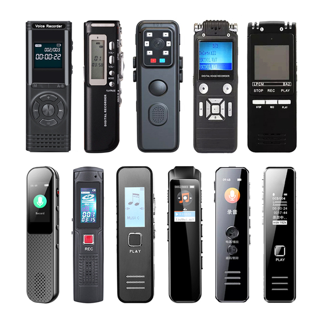 Professional Voice Recorder Manufacturer USB Sound Dictaphone Recording Digital Audio Recorder Pen WAV MP3 Player 8GB/16GB/32GB