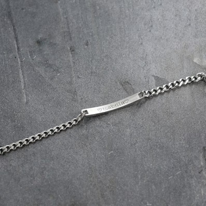 Pulsera de Identificación Personalizada de Acero Inoxidable Negro de 10 mm, Cadena Clásica Grabada con Nombre, Regalo para Él, Día del Padre - Product Image 5