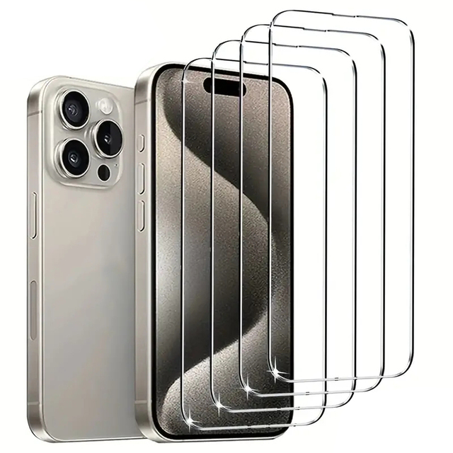 High Quality Anti-scratch HD Clear Tempered Glass Screen Protector for Iphone 18 17 16 15 14 13 12 Accept OEM Custom