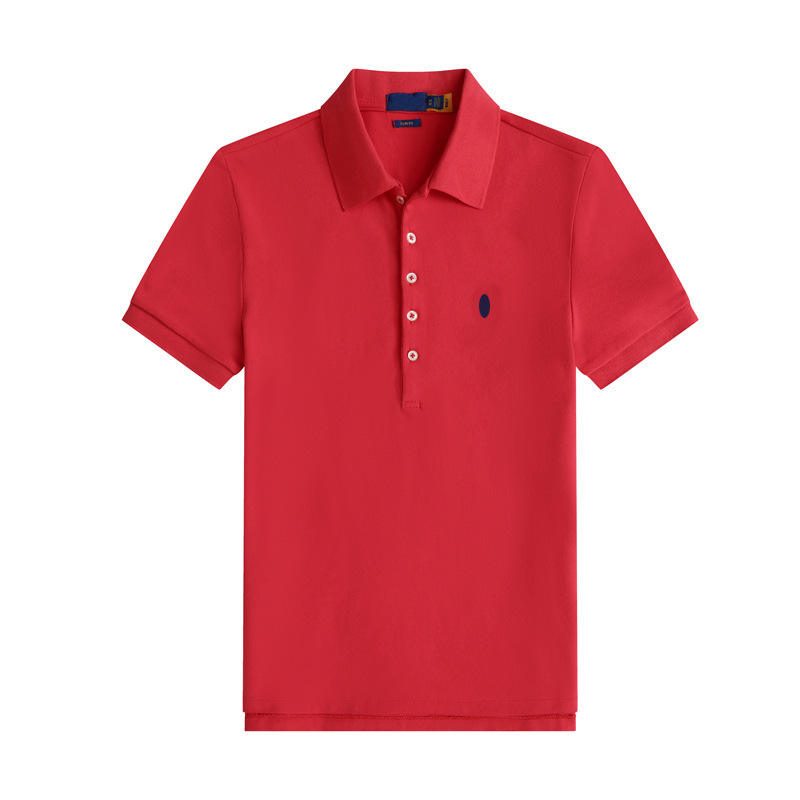 Red with navy RL logo