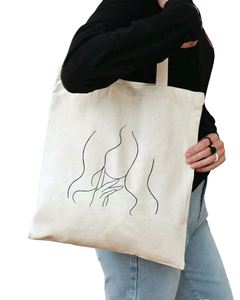 Bolsa de Compras de Lona Resistente y Ecológica de 12 oz, Bolsa de Compras Reutilizable, Venta al Por Mayor - Product Image 1