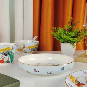 Service de table 5 pièces en porcelaine fine « European Luxury Dream Circus » - Product Image 6