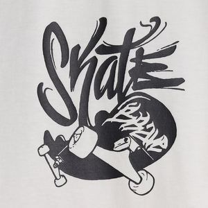 T-shirt décontracté pour homme, couleur blanc étoilé, tissu personnalisé, coupe ajustée, fabricant – Meilleures ventes - Product Image 2