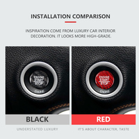 Couverture de bouton de démarrage/arrêt du moteur en fibre de carbone sèche 3K, épaisseur 1 mm, personnalisable, pour Dodge Challenger/Charger/Durango/SRT/Hellcat